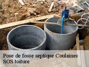 Pose de fosse septique  coulaines-72190 SOS toiture