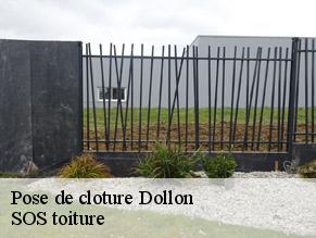 Pose de cloture  dollon-72390 SOS toiture