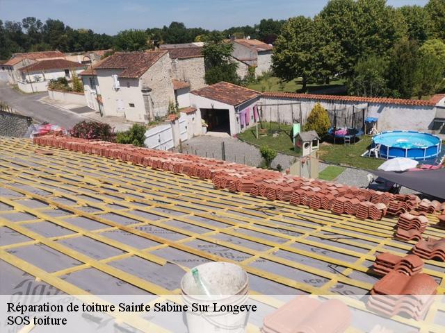 Réparation de toiture  sainte-sabine-sur-longeve-72380 SOS toiture