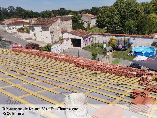 Réparation de toiture  vire-en-champagne-72350 SOS toiture